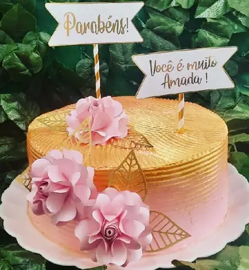 Bolo personalizado da Dona Maria em Taubaté - foto 5